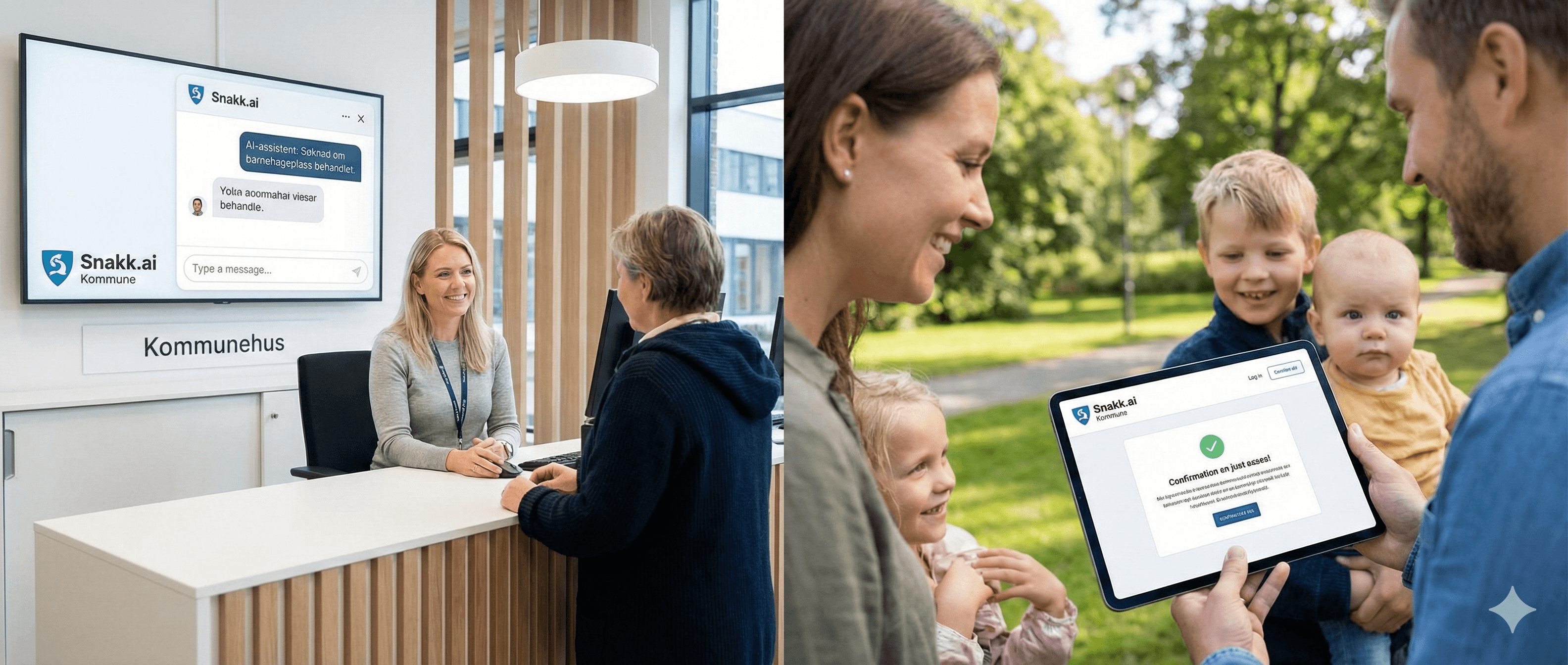 AI-kundeservice for kommuner og offentlig sektor